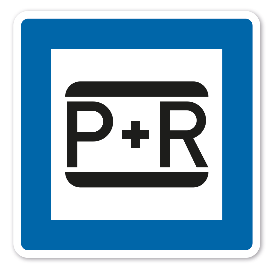 Verkehrsschild Parken und Reisen - Park and Ride – VZ-316