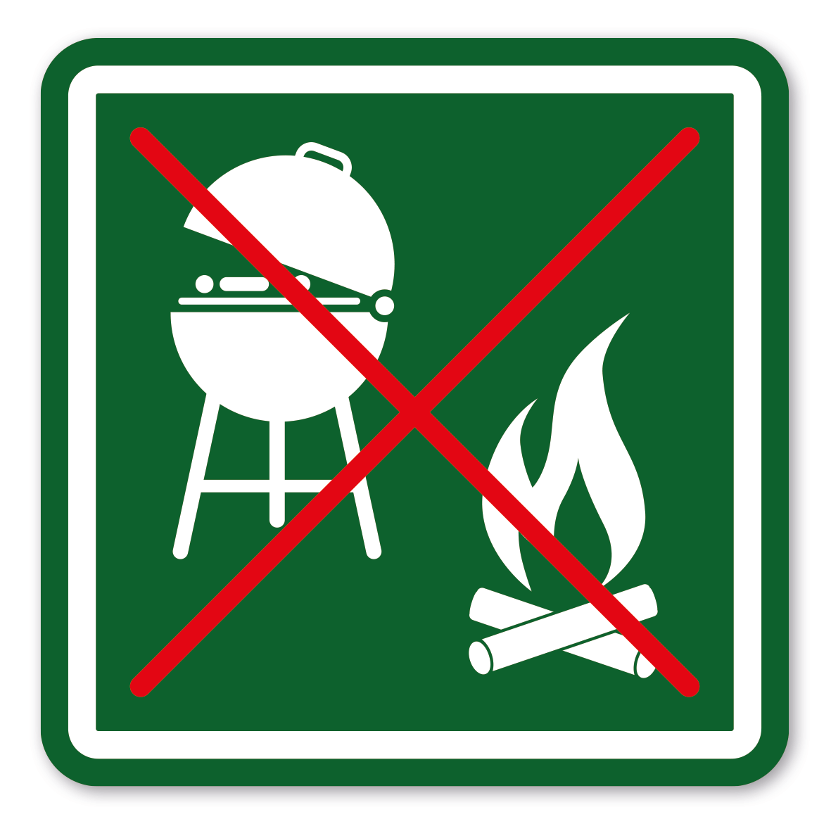 SP-03-P62 – Grillen und Feuer entzünden verboten