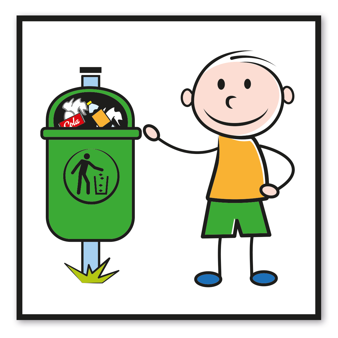 SP-04-P05 – Abfälle gehören in den Mülleimer