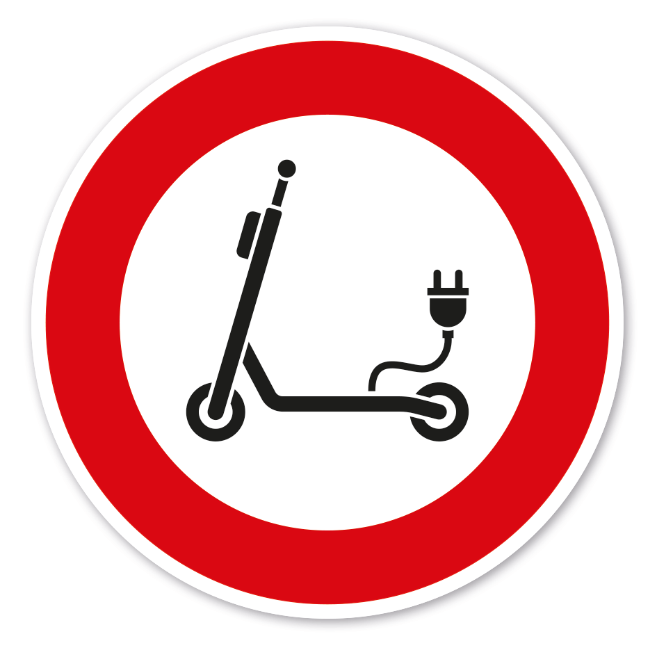 Verkehrsschild Durchfahrtsverbot für E-Scooter – VZ-PR-219