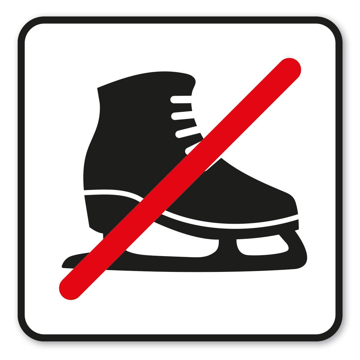 GF-P49 – Das Schlittschuhlaufen ist auf diesem Gewässer ausdrücklich untersagt