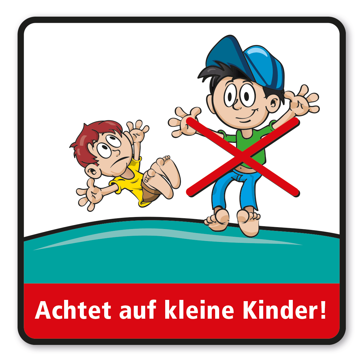 SP-01-P89 – Beim Hüpfen auf kleine Kinder achten