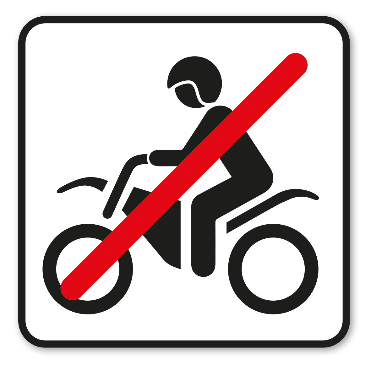 SP-02-P50 – Motorräder verboten