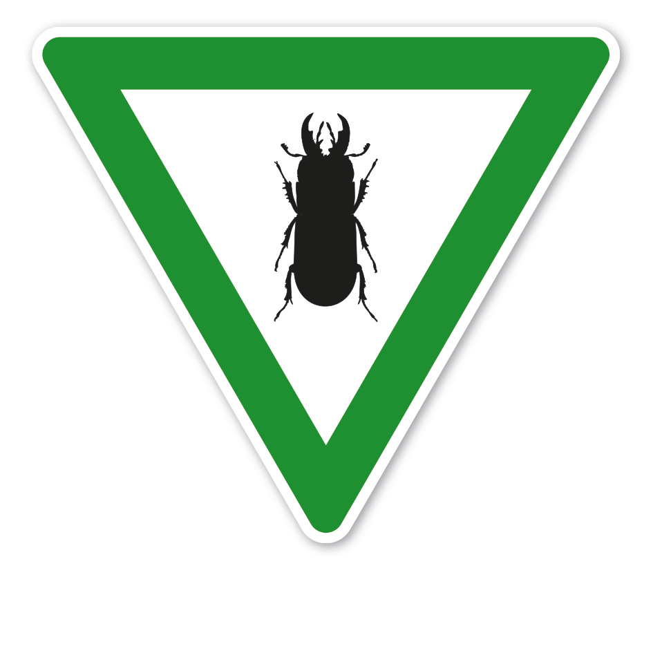 Verkehrsschild Tier- und Naturschutz - Rindenschröter – VZ-PR-246