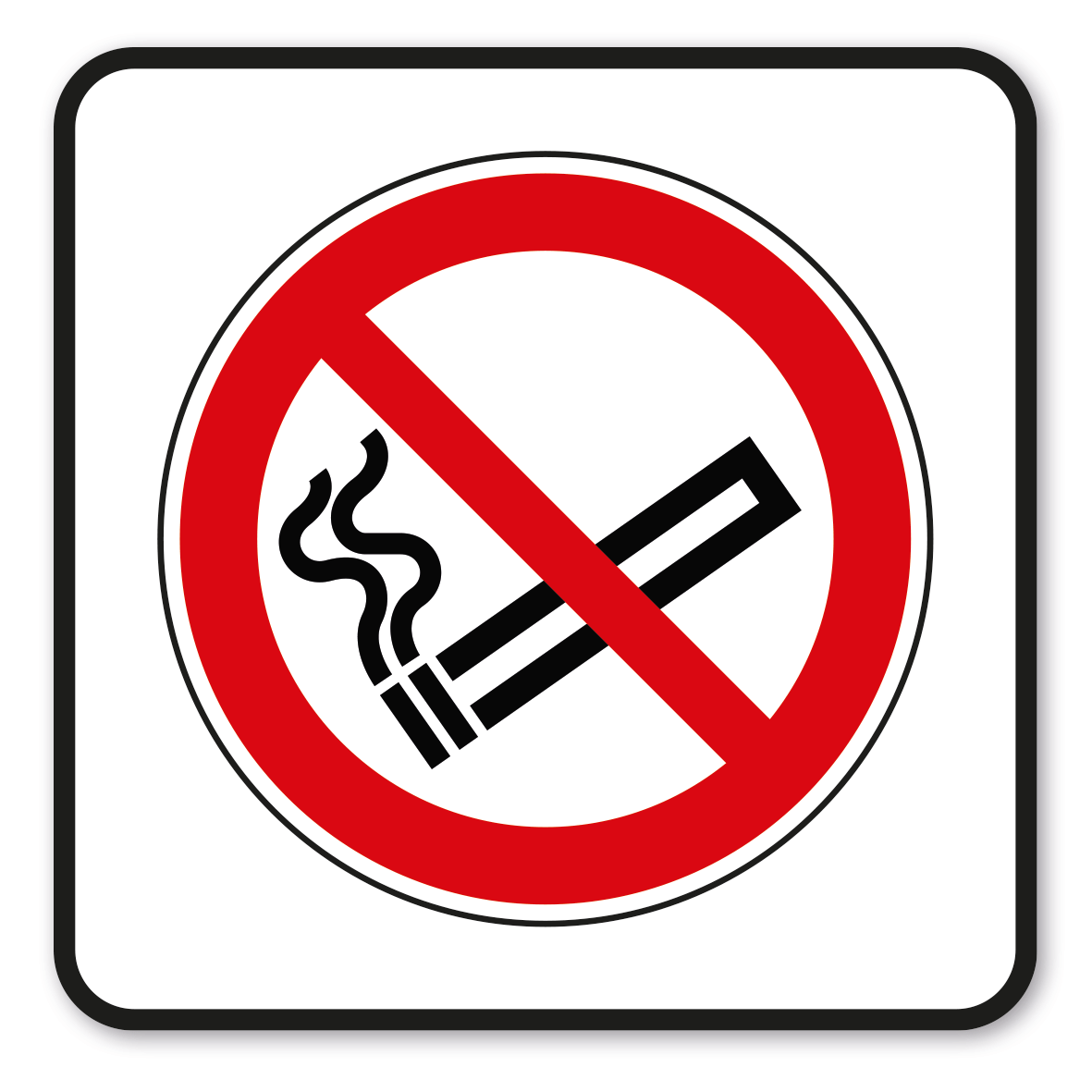 SP-02-P33 – Rauchen verboten nach DIN ISO 7010