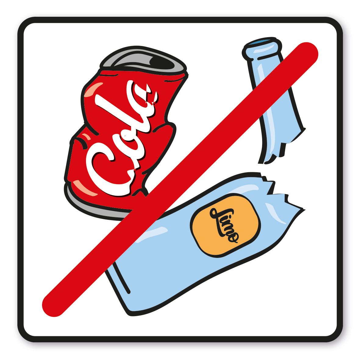 SP-01-P04 – Keinen Müll auf den Boden werfen