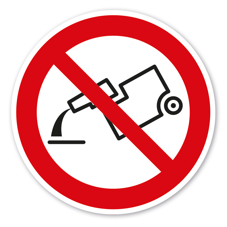 Verbotszeichen Chemietoiletten entleeren verboten