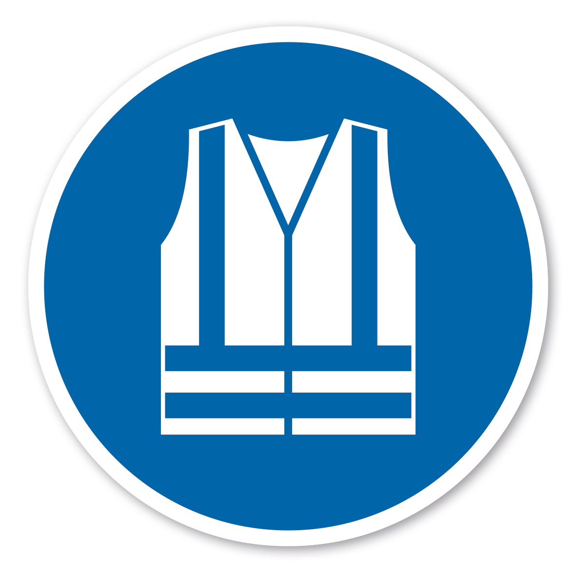 Gebotszeichen Warnweste benutzen – ISO 7010 - M015