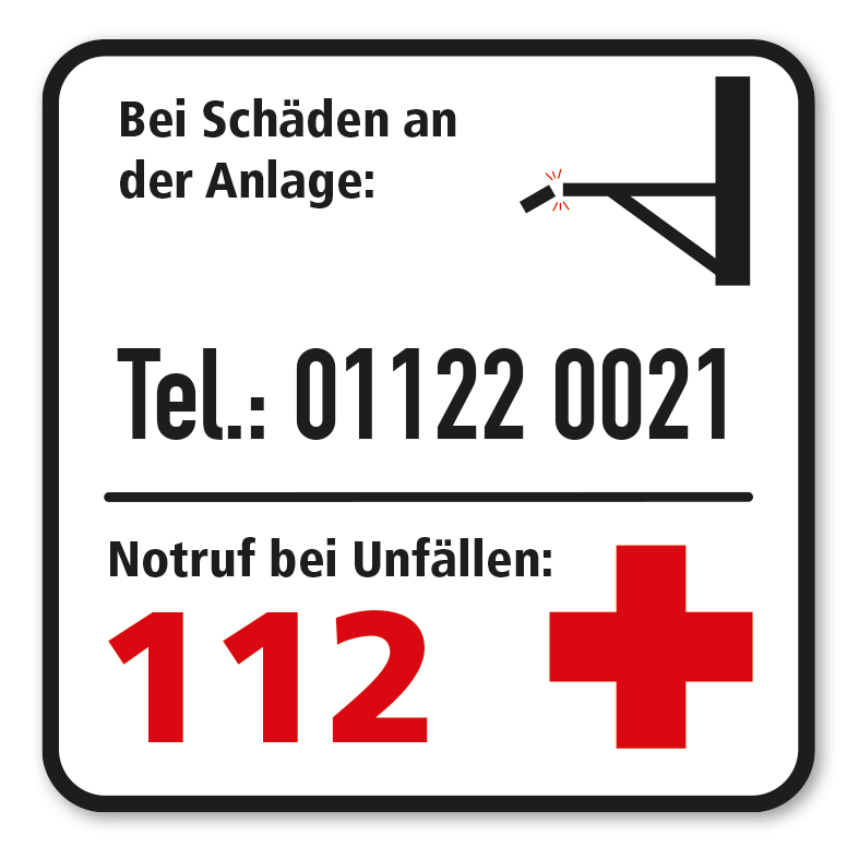 SP-02-P87 – Seilpark - Bei Schäden an der Anlage - 112