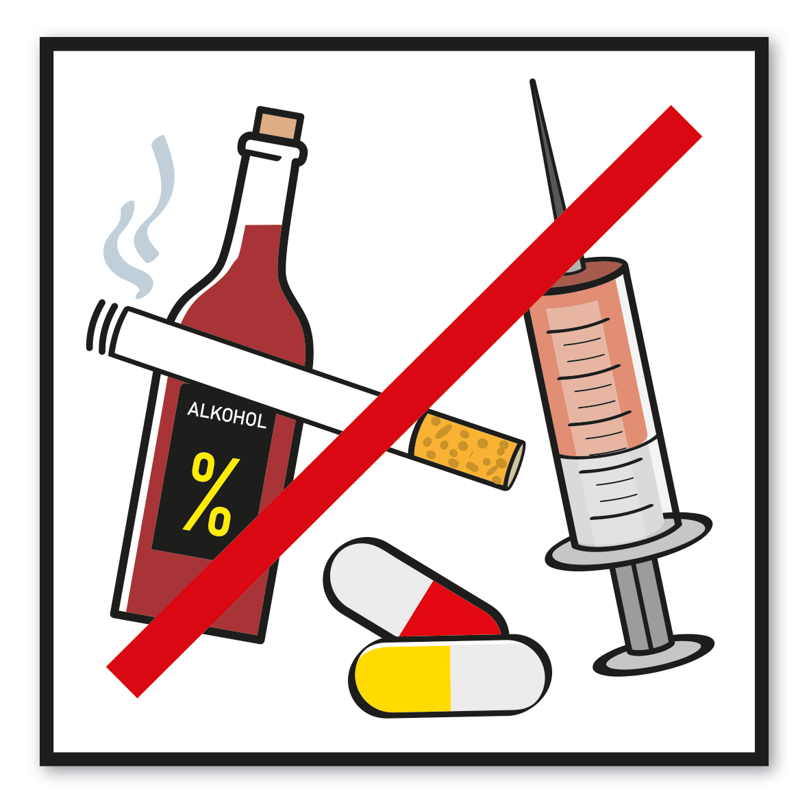 SP-04-P06 – Alkohol- und Drogenkonsum sowie Rauchen verboten