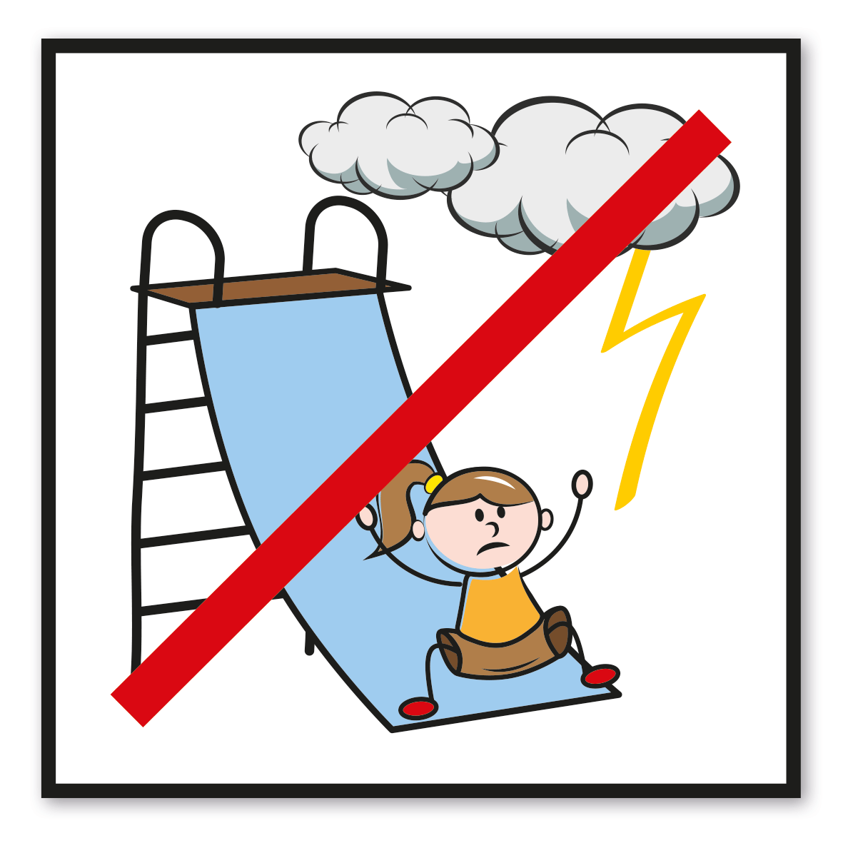 SP-04-P35 – Bei Gewitter ist das Spielen nicht gestattet