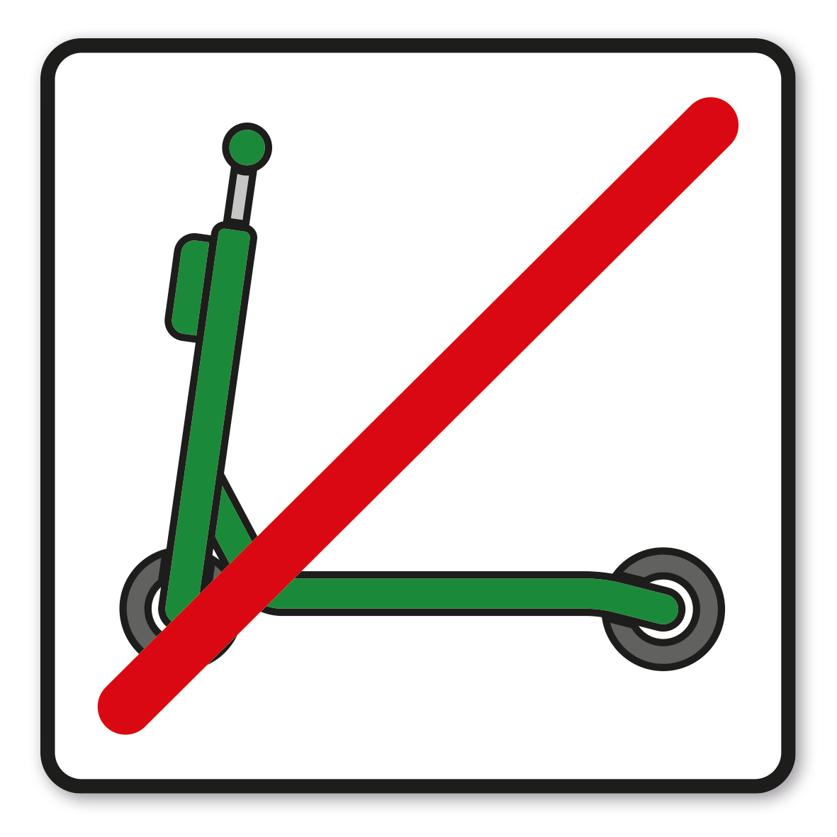 SP-01-P98 – E-Roller/Scooter verboten