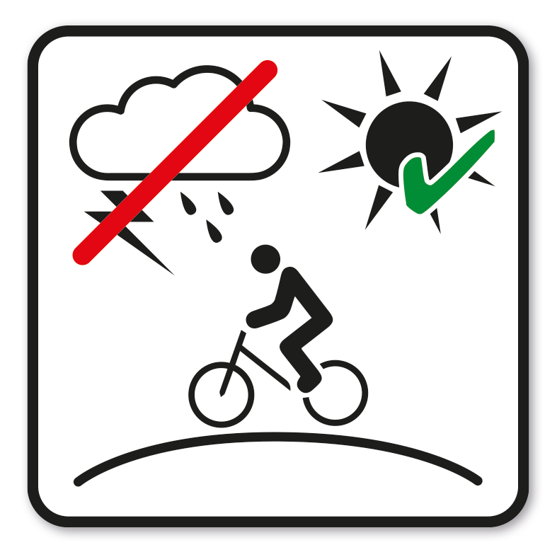 SP-02-P90 – Bikepark - Bei Regen, Gewitter nicht gestattet