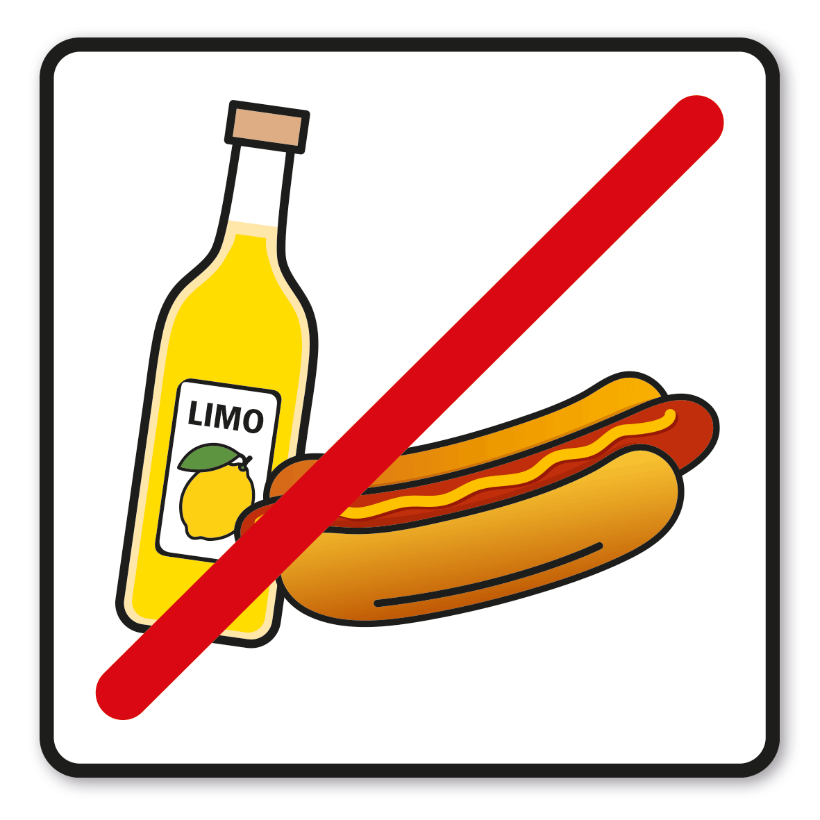 SP-01-P81 – Essen und Trinken verboten