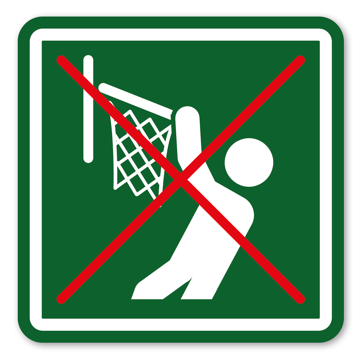 SP-03-P69 – An den Basketballkorb hängen verboten