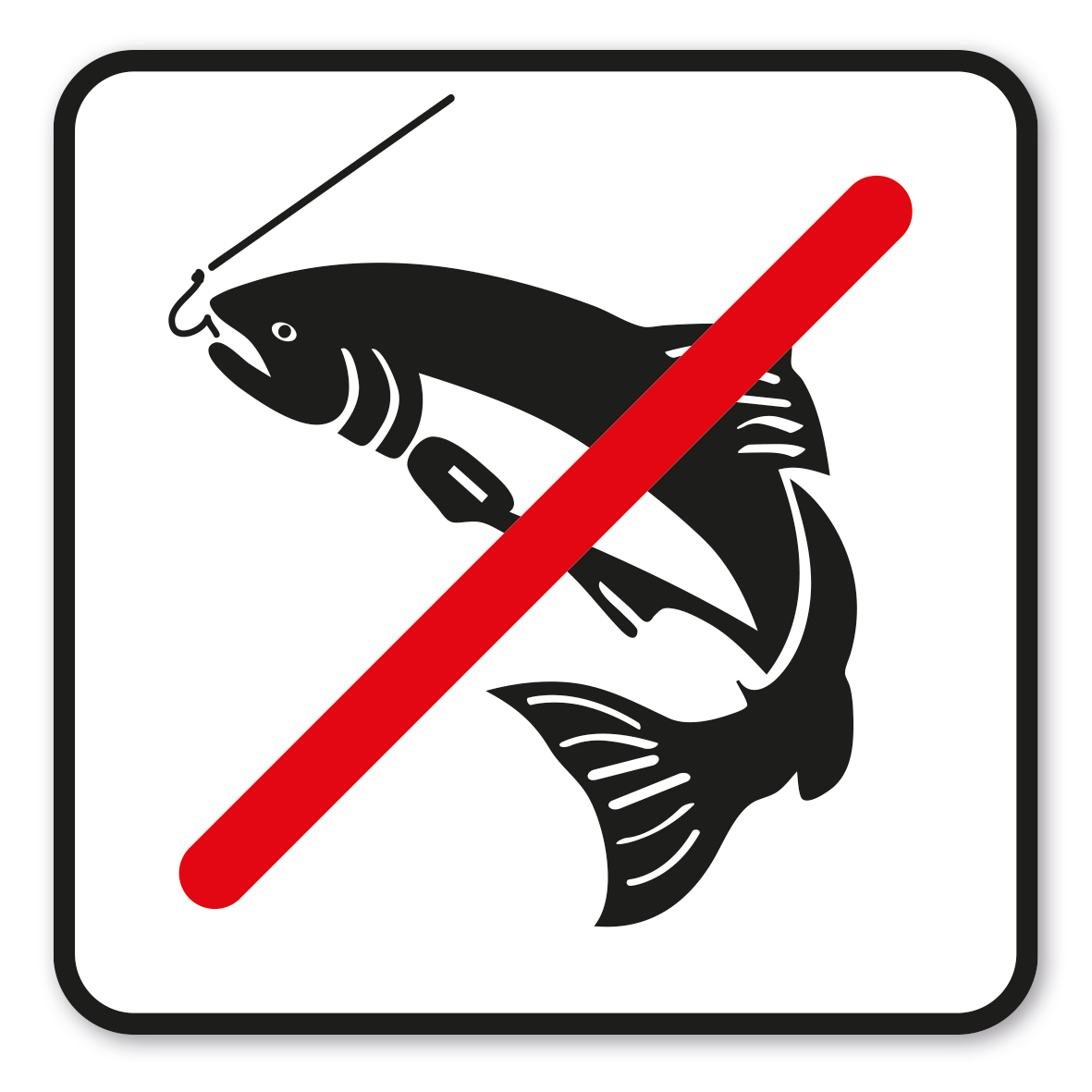 GF-P22 – Das Angeln ist in diesem Gewässer verboten