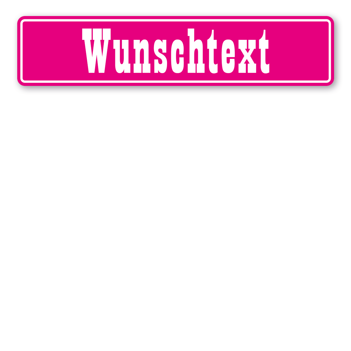 Variante pink / weiß