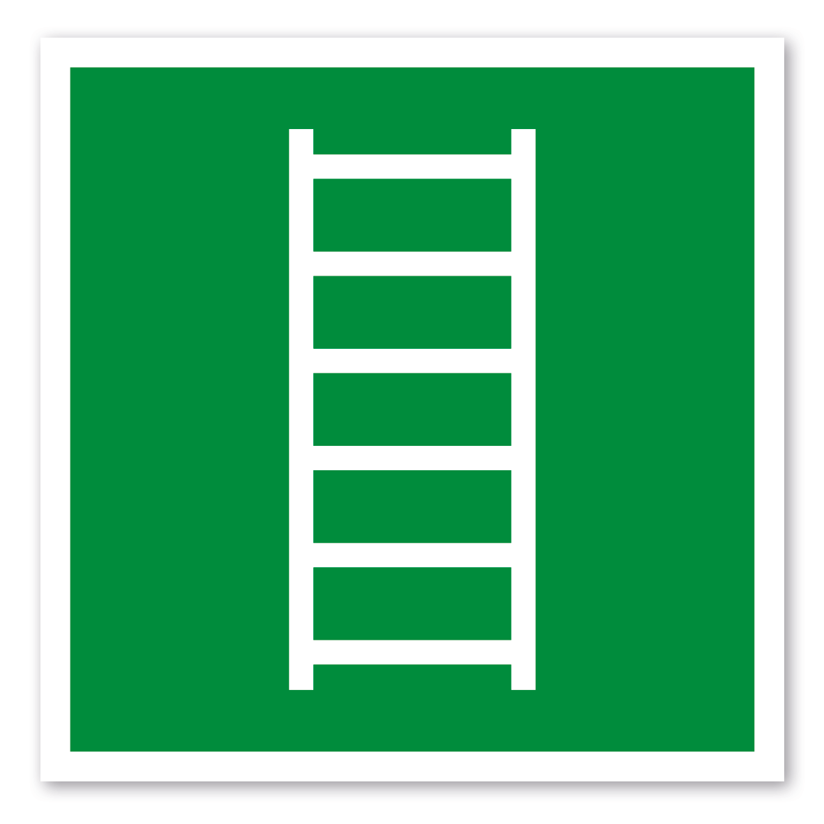 Rettungszeichen Rettungsleiter - ISO 7010 - E059