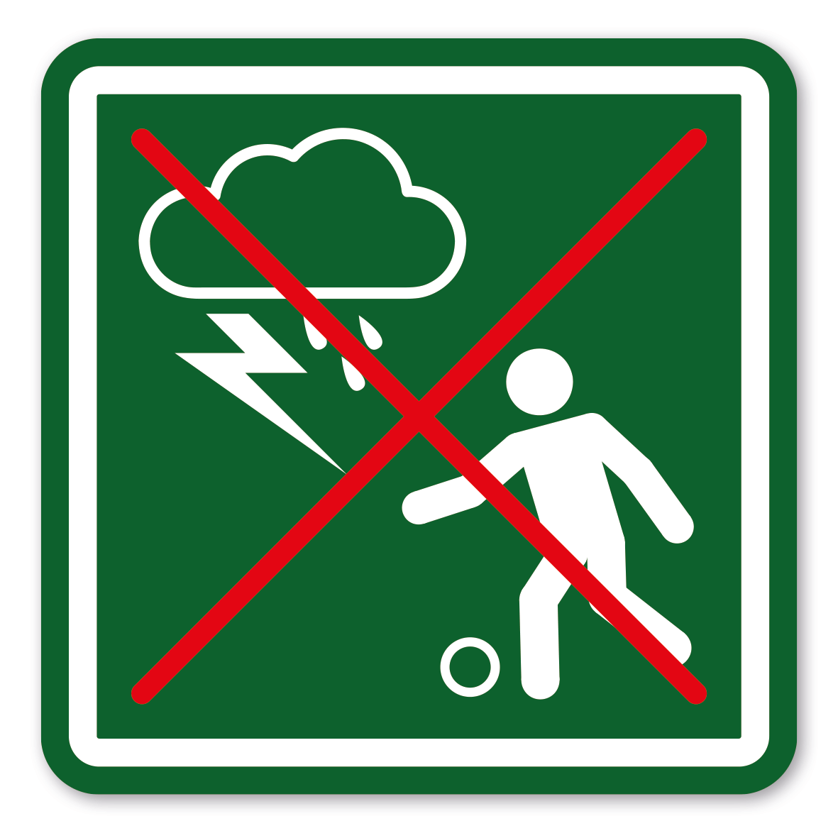 SP-03-P48 – Bei Gewitter und Regen ist die Bolzplatznutzung untersagt