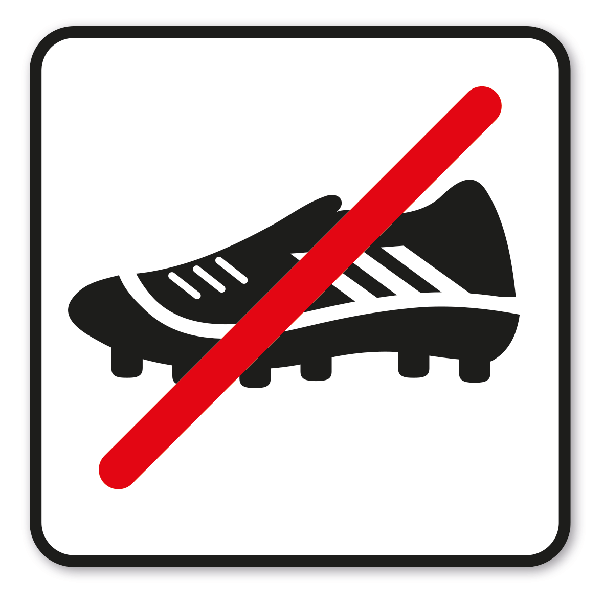 SP-02-P42 – Stollenschuhe verboten