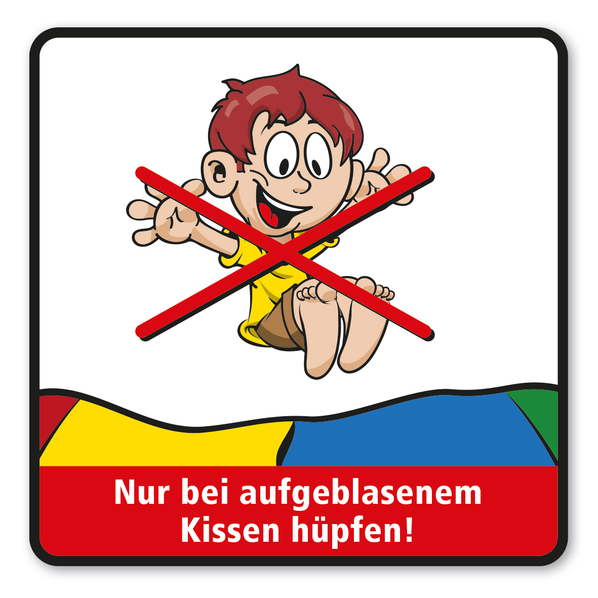 SP-01-P75 – Nur bei aufgeblasenem Kissen hüpfen